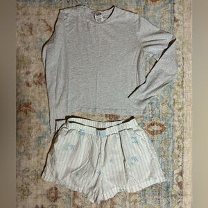 Victoria’s Secret Pink sleep set; size XS